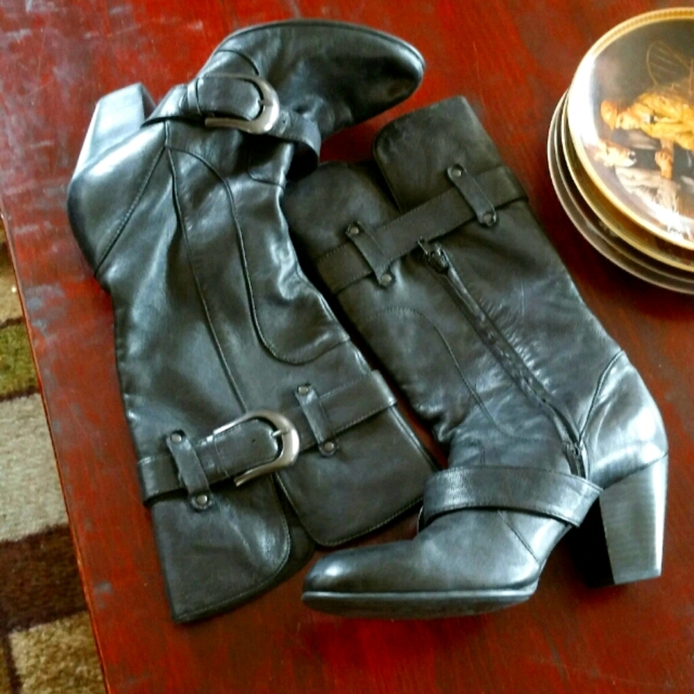 Born Crown Yolanda Womens Leather Boots